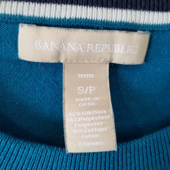 Banana Republic Teal Sweater - Picture 2 of 7